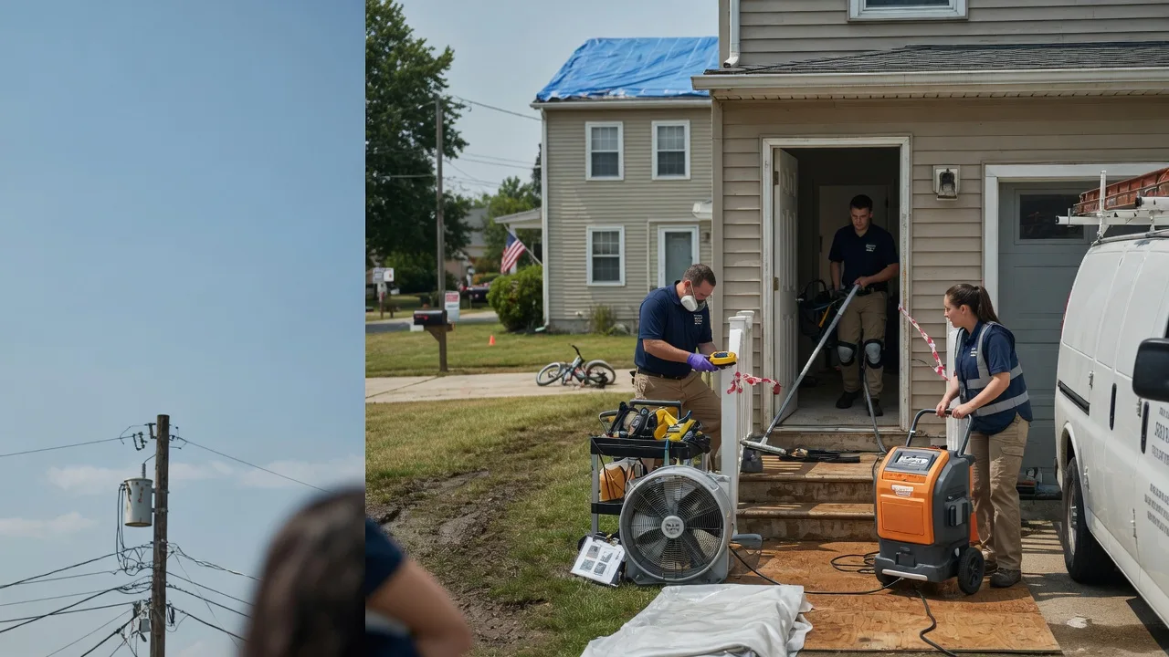 Water Damage Repair in Weyerhaeuser, WI near me